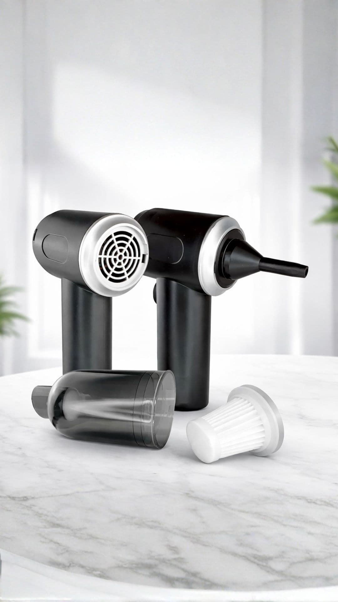 Aspirador Portatil Sem Fio Automotivo Recarregavel Premium 3 em 1 5