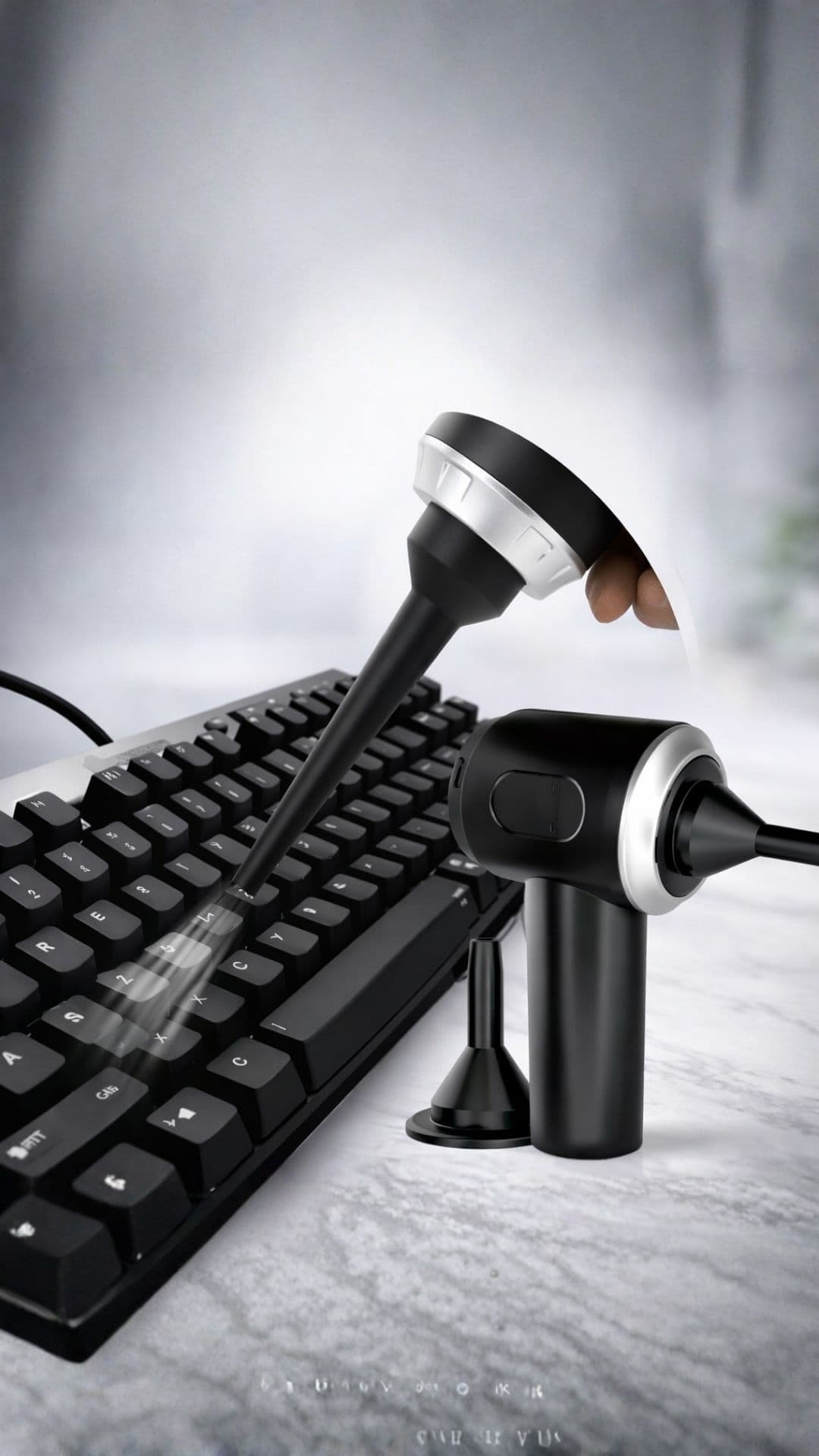 Aspirador Portatil Sem Fio Automotivo Recarregavel Premium 3 em 1 6