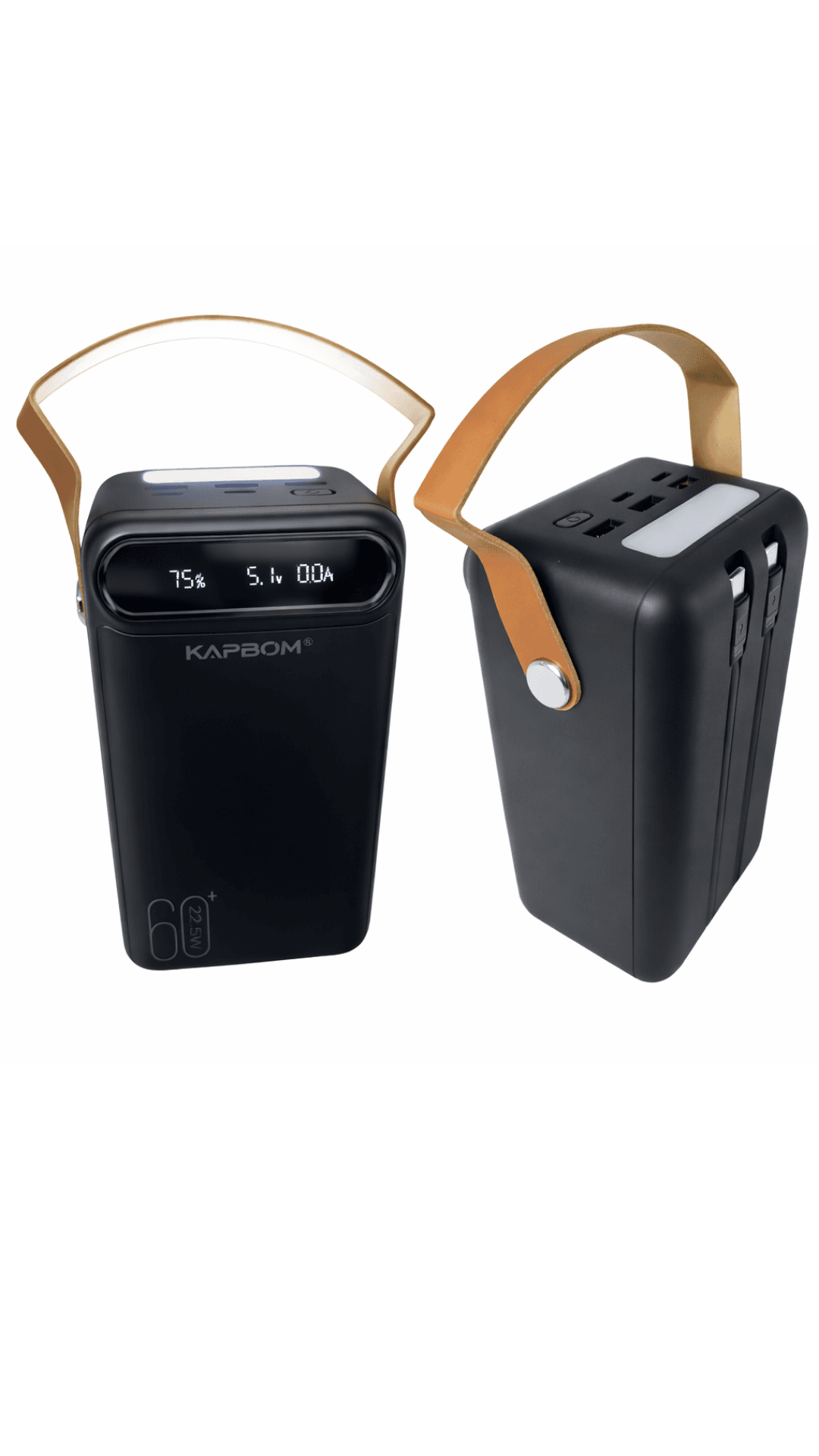Power Bank Carregador Portátil 60000mAh LED 7