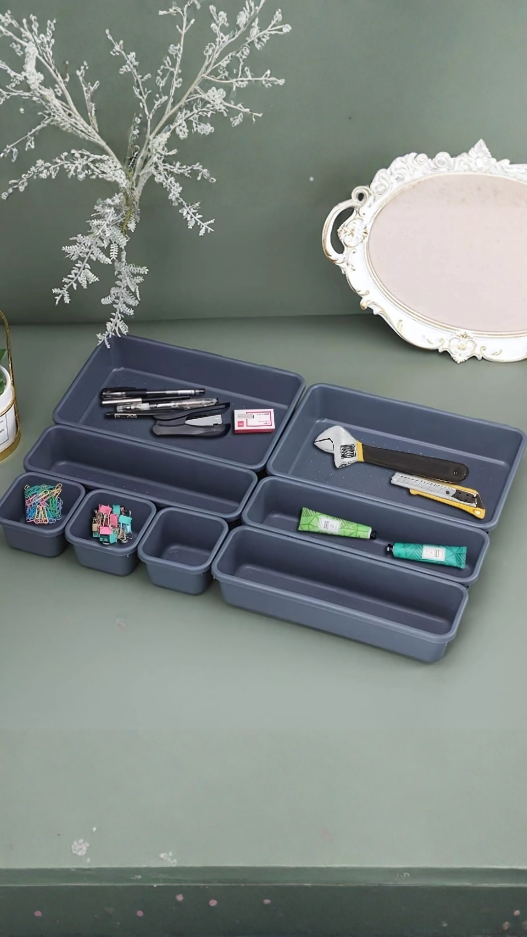 Conjunto Organizador Modular De Gavetas