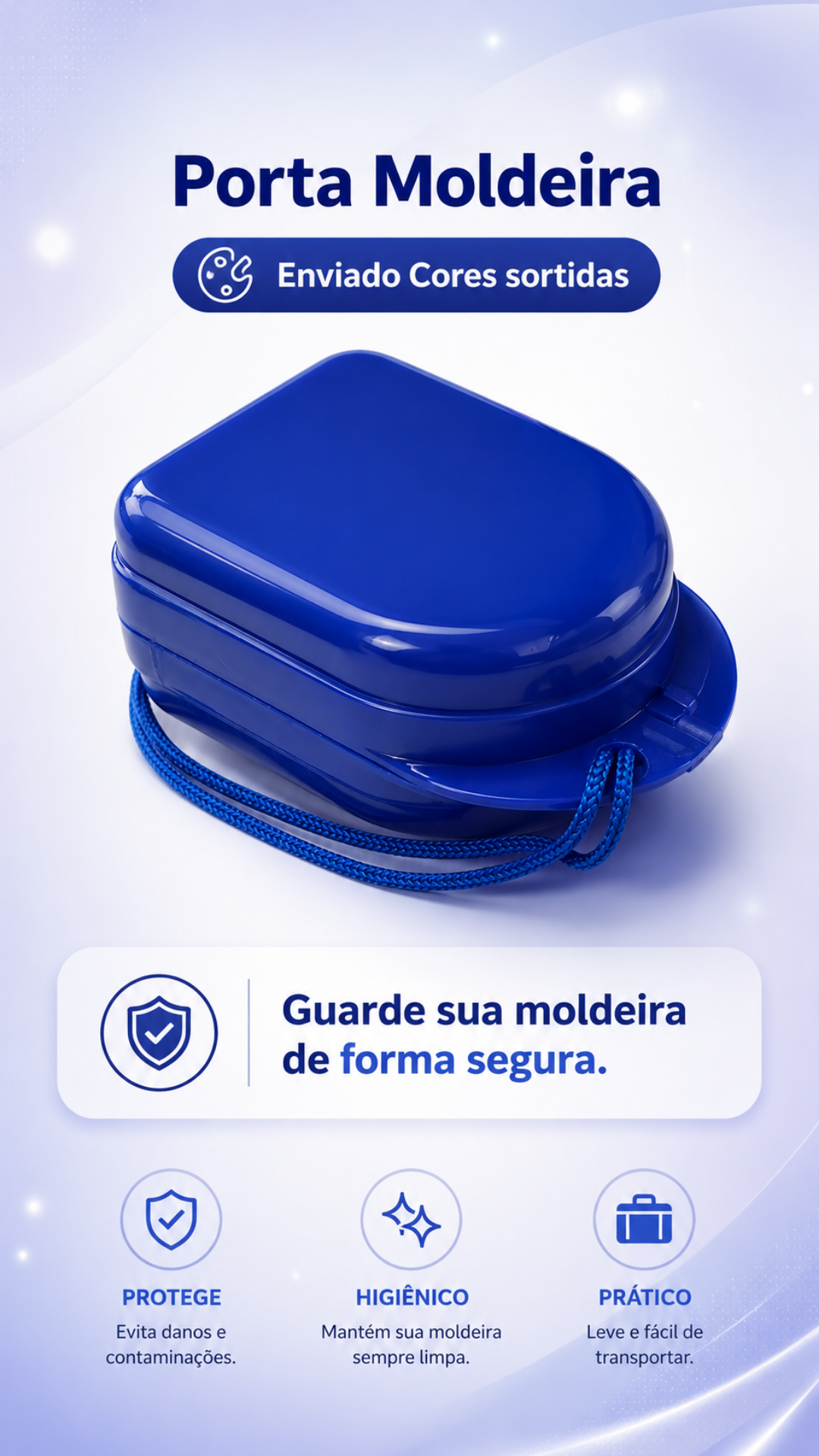 Kit Clareador Dental Whiteness Simple FGM com 2 Seringas + Dessensibilizante +  Moldeira 6