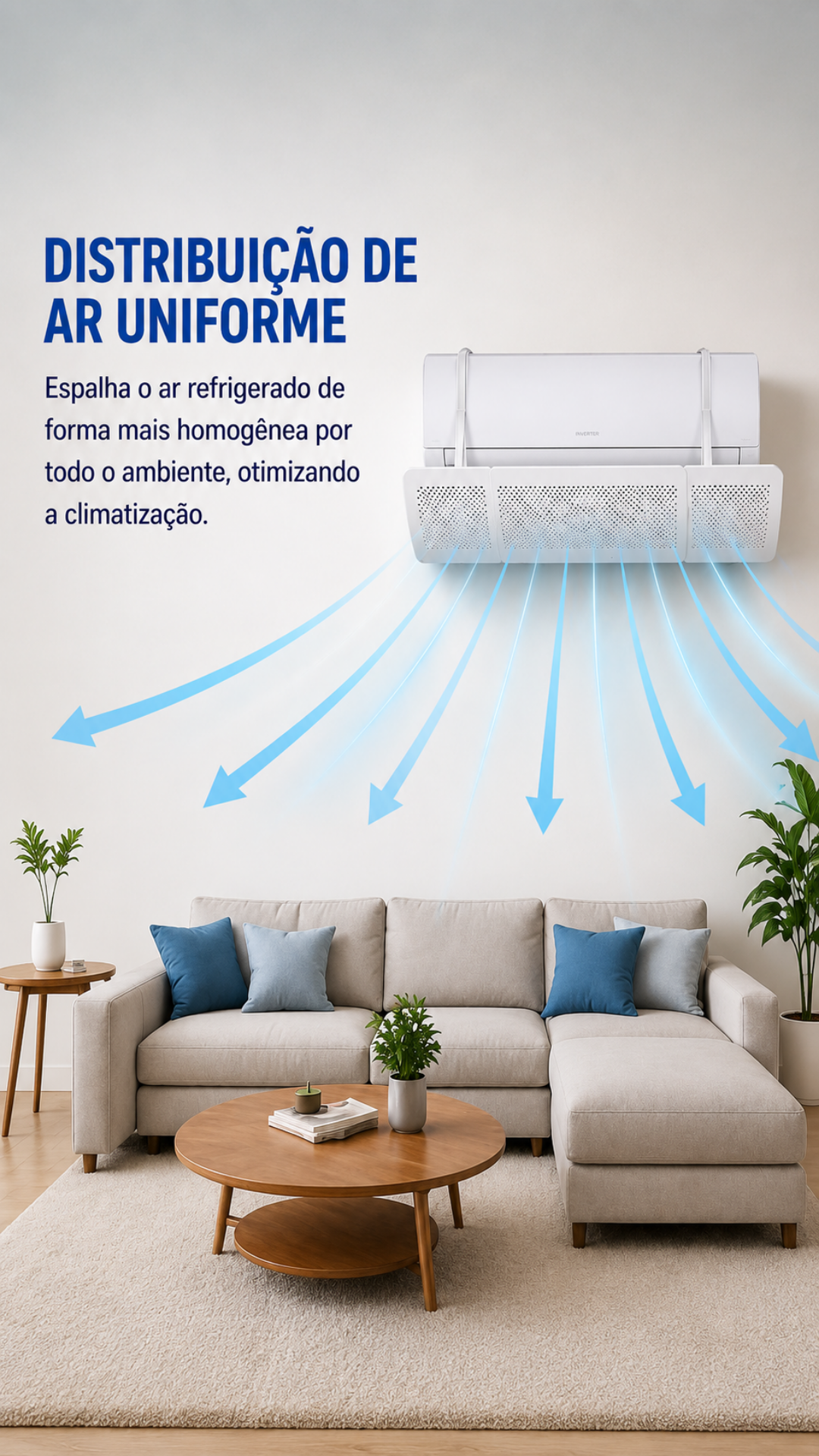 Defletor de Ar Condicionado Split Ajustável até 96 cm 6